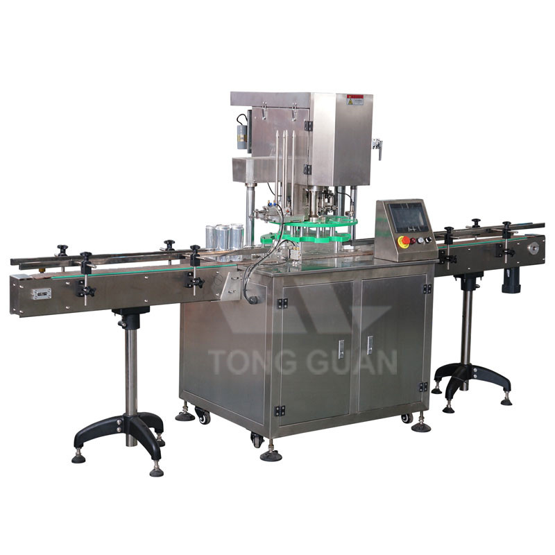 单头易拉罐封口机 single head can sealing machine