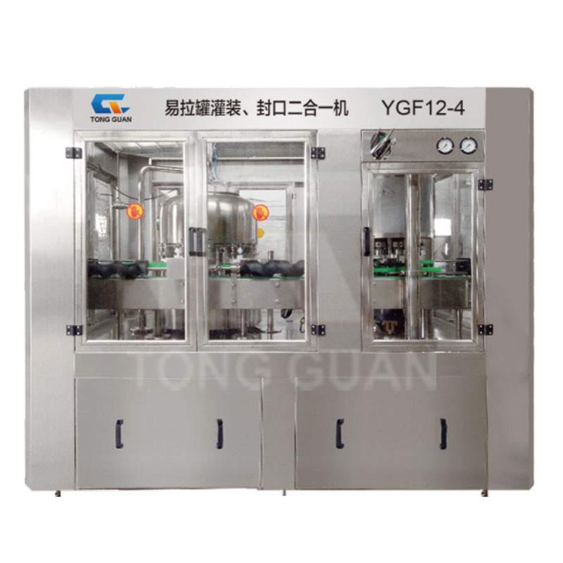 易拉罐灌装机（不含气） NON-CARBONATED CAN FILLING AND SEALIN···